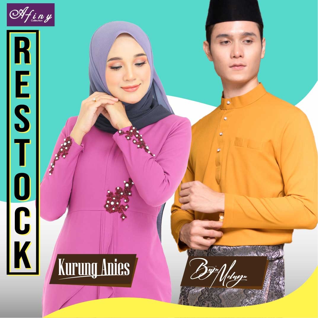 RESTOCK!! Kurung Anies & Baju Melayu