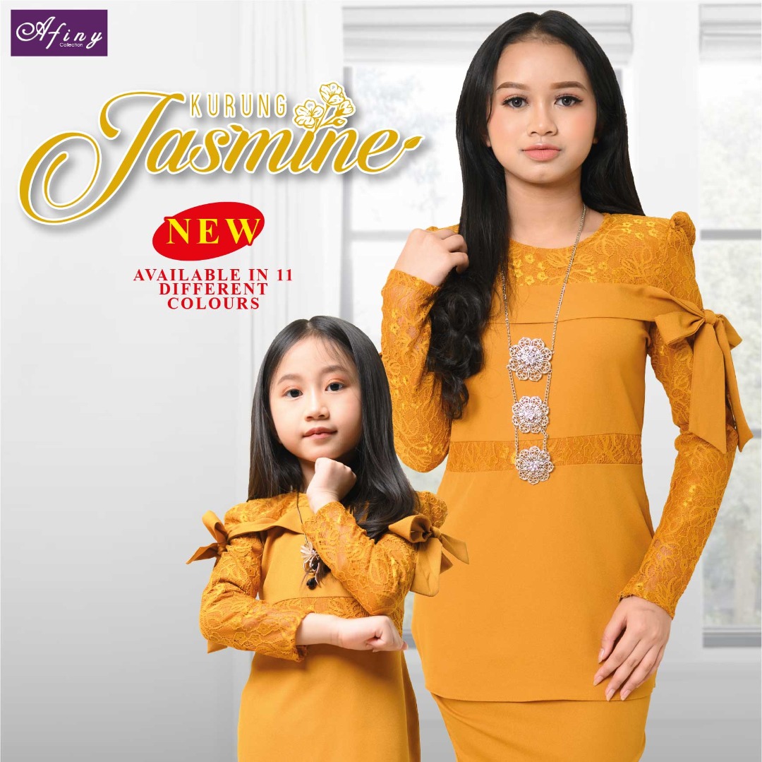 Kurung Jasmine - NEW Launch!! New Design!! New Stock!!